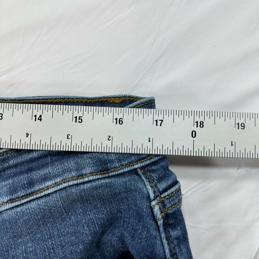Judy Blue Bootcut Jeans Size 18W Dark Wash Frayed Hem Womens - Picture 9 of 11